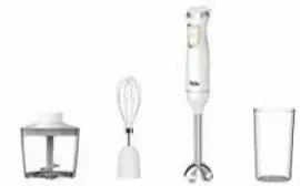 Rokas blenderis Beta Tools Voltz OV51112WSC — 800 W, metāla kāts, 0,7 l trauks, smalcinātājs un putotāja uzgalis