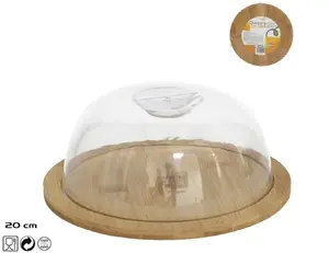 Butter dish Lumarko 20 cm with lid – ceramic Siera trauks, 7.5 x 20 x 20 cm