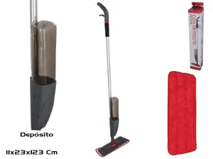 Mop Gerimport with Water Tank 33 x 11 x 123 cm, Gerimport 8445393445878