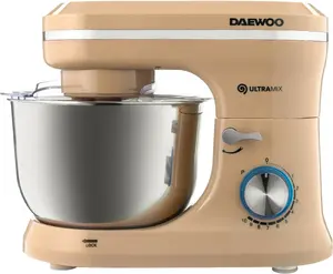 Планетарный миксер DAEWOO DHM 150R — 1600 Вт, 10 скоростей, чаша 4,5 л, венчик и крюк для теста