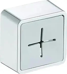 Wall Hook Aptel AG797 self-adhesive bathroom and kitchen hook, silver-gray