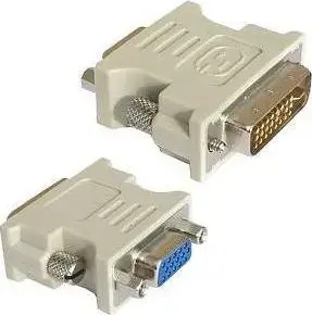 Video adapter Apte 446-uniw DVI-D to D-Sub (VGA) — gray