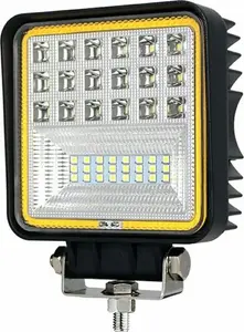 Workshop lamp GeTech ZD21B — halogen + 9 LED, 12–24V, universal mounting