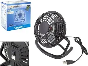 USB fan Alpinestars 509-uniw black — portable powered by USB
