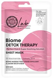 Sejas maska Mola SIBERICA PROFESSIONAL Lab Biome Detox Therapy — attīroša un izlīdzinoša, 25 g