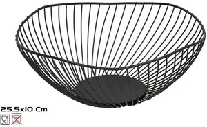 Metal Fruit Bowl Mondex KITCHEN&GO 25.5 x 10 cm
