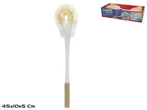 Cleaning Brush Gerimport with Bamboo Handle 45 x 10 x 5 cm, model 8445393543505