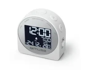 Портативные часы Muse M 09 CW — питание 2×1,5 В, модель M 09 CW