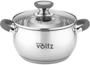 Cooking Pot Maku Voltz OV51210N18 — Stainless Steel, 18 cm, 2.5 L