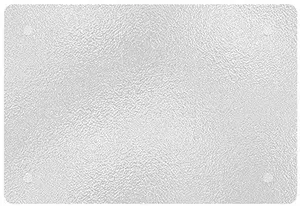 Cutting board Lumarko 47103 glass 40 × 30 cm grooved