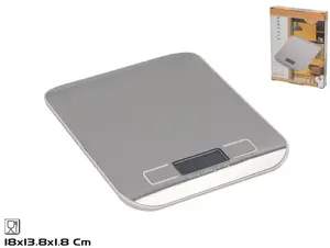 Кухонные весы KIWI Digitālie virtuves svari 5 кг 18×14×2 см KITCHEN&GO