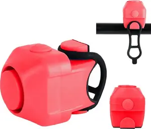 Electric bicycle horn Apte AG496C — compact handlebar-mounted e-horn, battery-powered