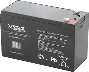 Герметичный свинцово-кислотный аккумулятор XTREME 12В 7.5А·ч (модель 82-219#)