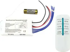 Wired/ Wireless Light Switch Aptel AG132B white — single-channel wall switch