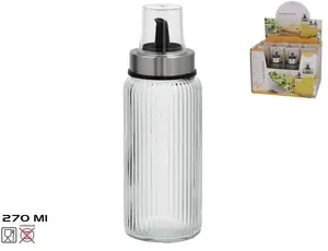 Glass oil and vinegar bottle PYREX 270 ml, 18 x 6 x 6 cm