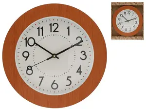 Sienas pulkstenis Decorlife 30 cm kvadrāts, 30 x 30 x 4 cm, modelis 8445393406329