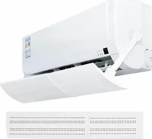Aptel wind deflector for indoor split air conditioner AG719B — white