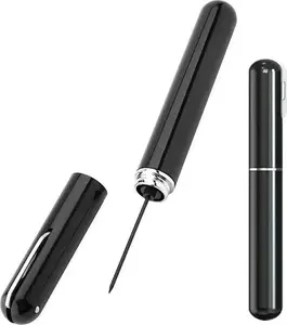 Electric Wine Bottle Opener Aptel AG911 with Foil Cutter, Black