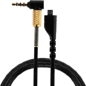 Audio cable HERTZ AK293D — USB-C to 3.5 mm mini‑jack, 2 m, black