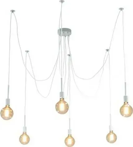 Chandeliers and floor lamps