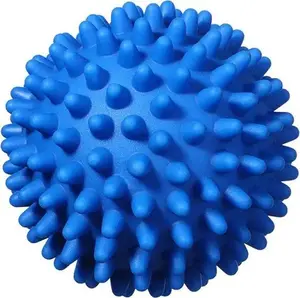 Sports Equipment мяч с шипами для тренировки FT40C, синий, 9,5 см