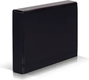 Ring binder Vaupe A4 with 50 mm spine, black — Vaupe 341/02