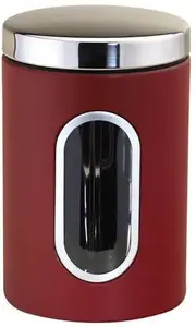Контейнер для хранения из нержавеющей стали MPL Power Michelino 2.5 л Ø13×21 см, красный