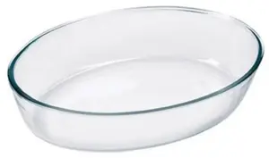 Baking dish Marinex oval glass 30×21×6 cm, 2.4 L