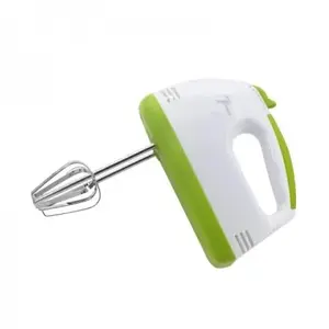 Roku mikseris Beghelli Rosberg R51110G 200W, 7 ātrumi, balts/zaļš