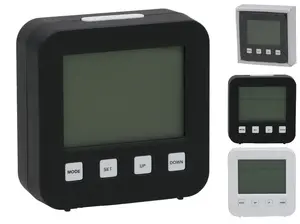 Decorlife LCD modinātājs modelis 8445393530932, digitālais displejs, 2 modinātāja režīmi, 8.8 x 8.9 cm