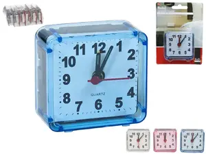 Galda modinātājs Decorlife Modinātājpulkstenis 6×3×6 cm — Decorlife 8430540406673