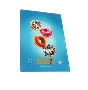 Кухонные весы KIWI модель 5R1651KDDN — до 5 кг, ЖК-дисплей, питание 2×AAA
