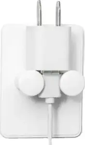 Wall Hook Double Bathroom Hanger 5.5×7.5 cm white No name AG807A