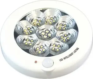 Ceiling light ECpower ZD55A LED plafon with motion sensor, universal mounting