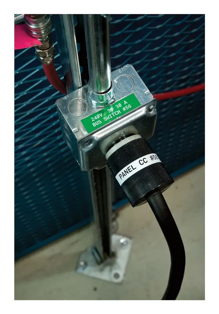 Brady M6C-1000-439-Gr самоклеящаяся этикетка Photo 3
