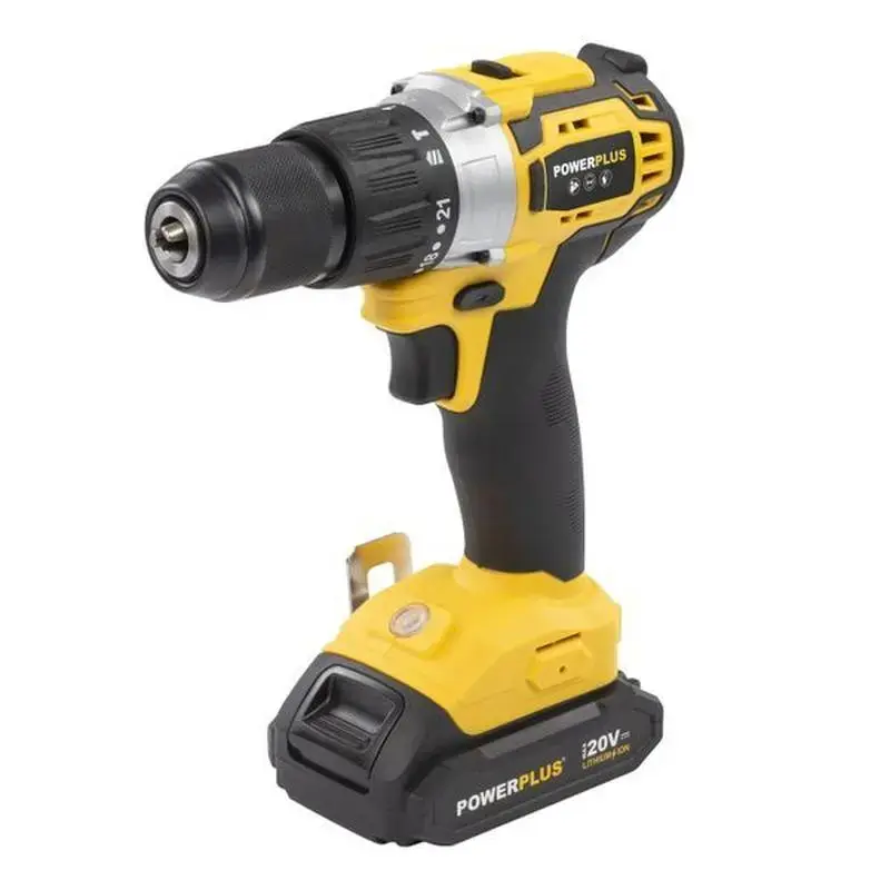 POWERPLUS POWX00850 akumulatora triecienurbis/skrūvgriezis 20V Photo 3