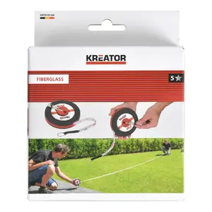 Measuring Tape 20 m Fiberglass, KREATOR KRTH70104