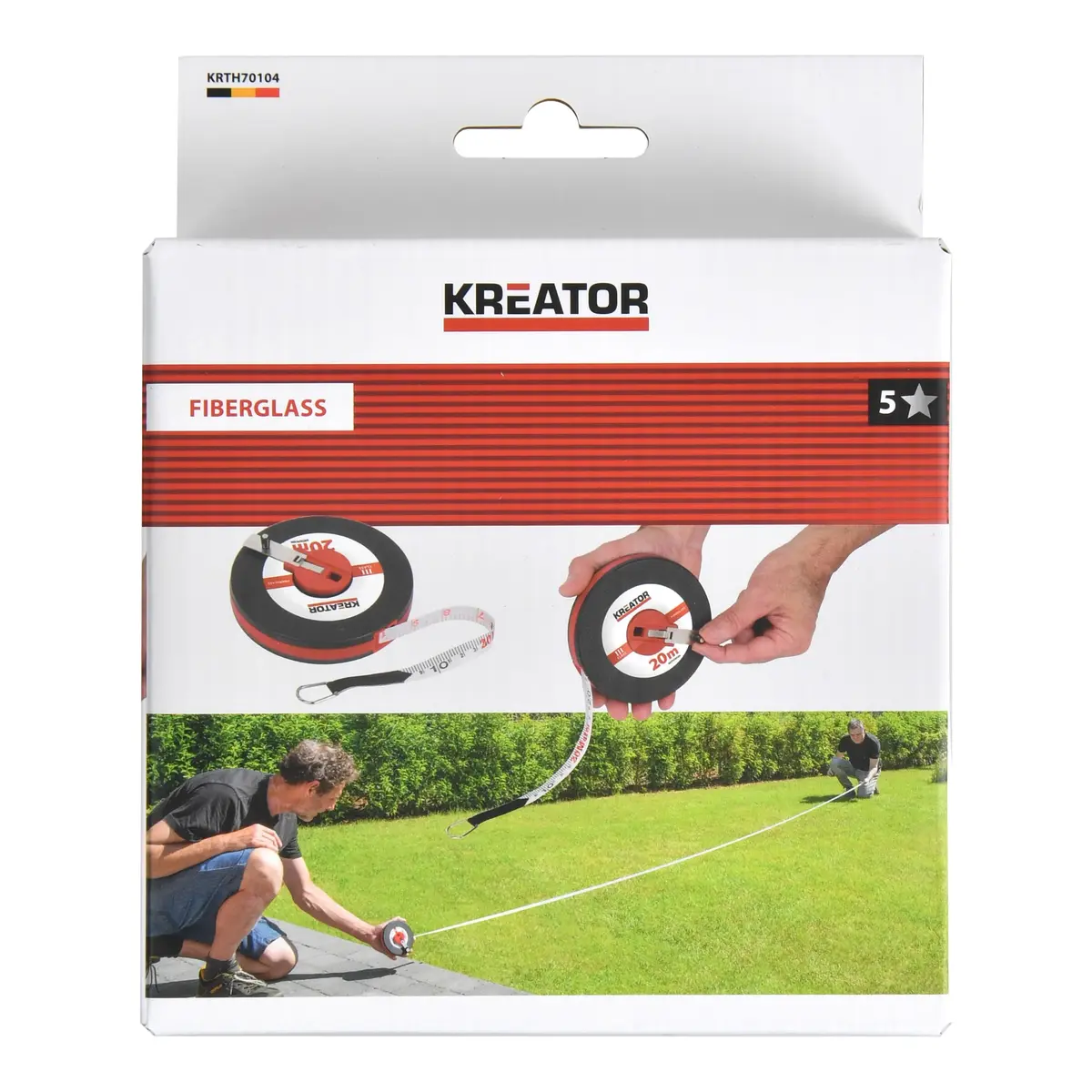 Mērlente 20 m KREATOR KRTH70104 Photo 2
