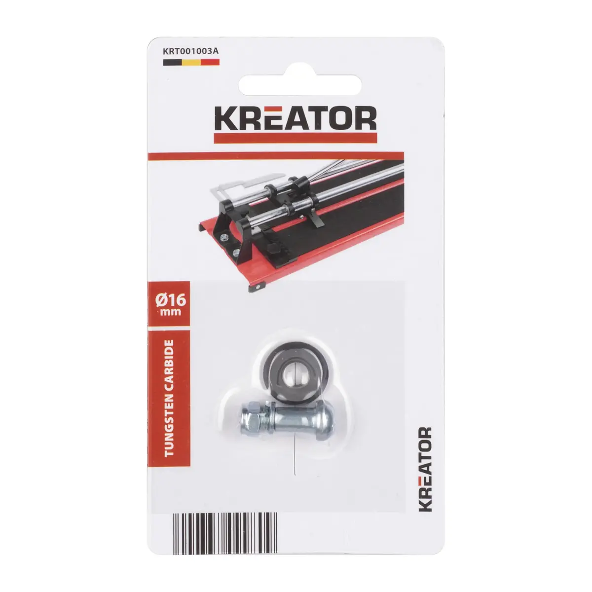 Griešanas disks flīžu griezējam KREATOR KRT001003A Ø16 mm Photo 4