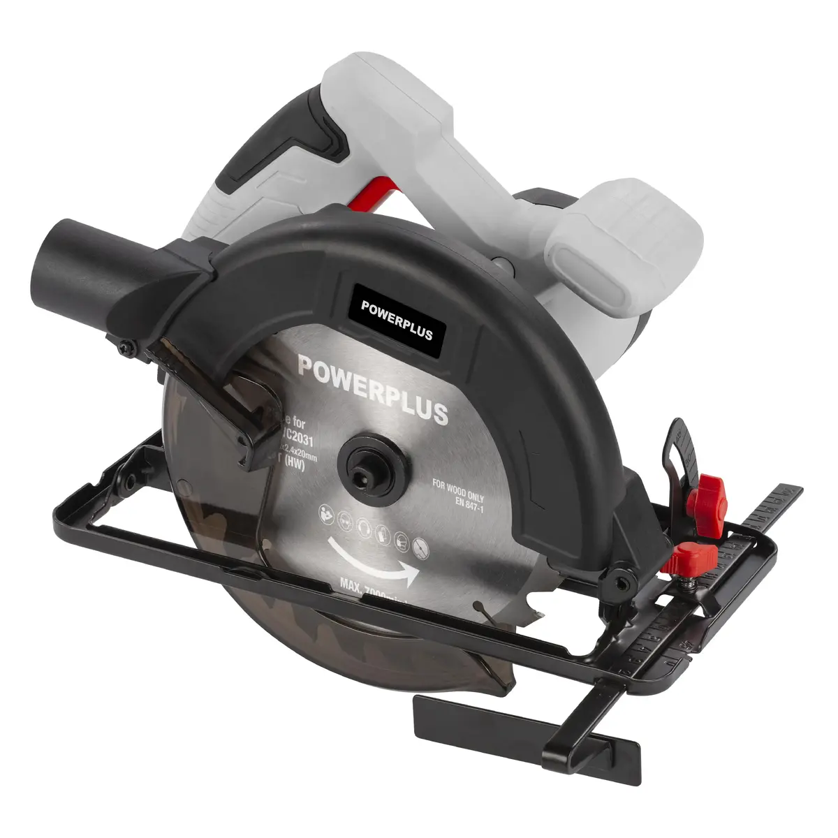 POWERPLUS POWC2031 circular saw 1200W 185mm Photo 2
