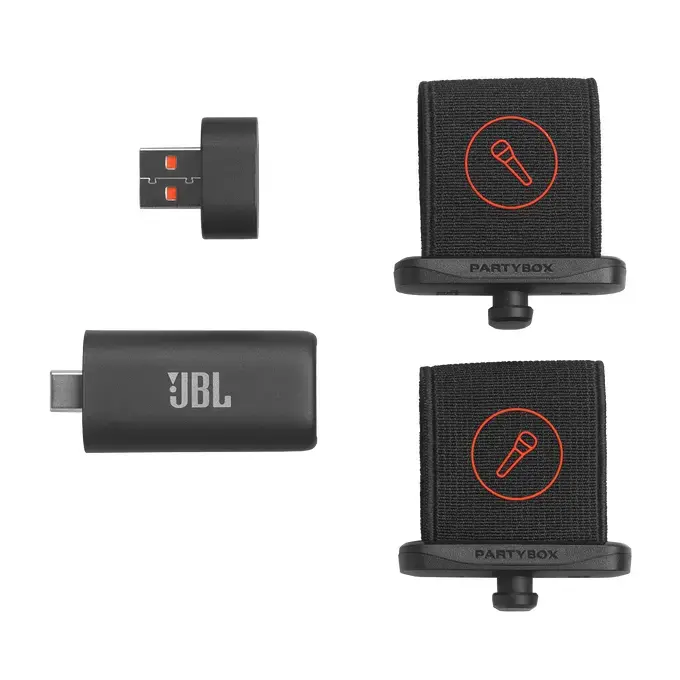 JBL EasySing Mics Black wireless microphone set Photo 5