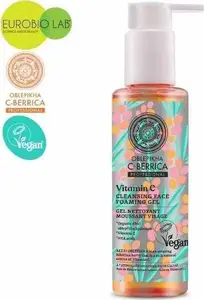 Attīrošs sejas gēls ar skābēm un C vitamīnu 145 ml — Natural Siberian TOOTHPASTE OBLEPIKHA C-BERRICA