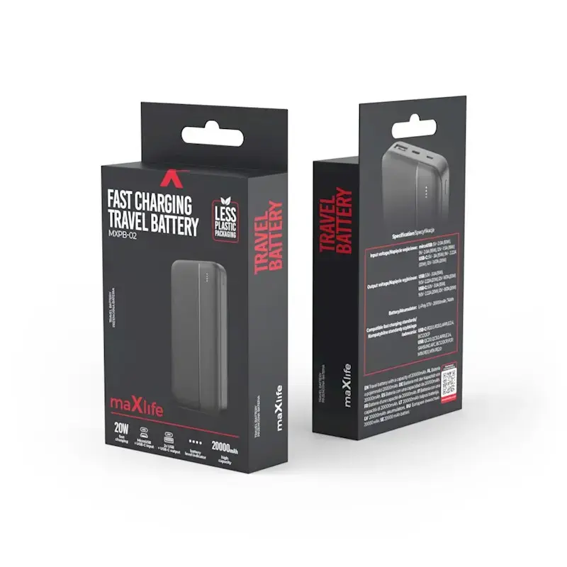 Power bank TelForceOne MXPB-02 20000mAh Photo 3