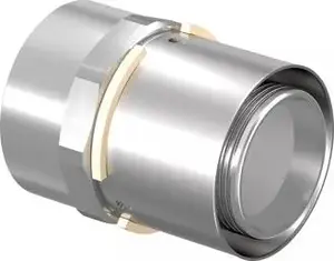 Пресс-фитинг с внутренней резьбой Uponor 50 мм — Rp 1 1/2" (модель 1046907)