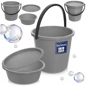 Bucket with Bowl and Lid 5 / 13 L, 3-piece set — ORION