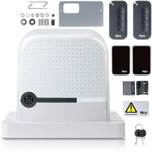 Комплект для откатных ворот nice ROBUS 600 MyGO RBS600KMDKCER00 (для жилых/коммерческих ворот, без лампы)