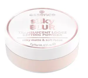 Brīvi uzklājama fiksējoša pūdera Kryolan ESSENCE Silky Blur Translucent — 9 g, caurspīdīga sejas pūdera