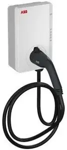 Стендовая зарядная станция ABB Terra AC W22-G5-R-C-V2-0 Type 2, 22 кВт, кабель 5 м, 3-фазная 32A, Bluetooth, Wi‑Fi, Ethernet