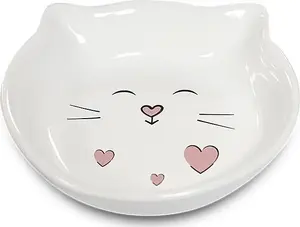Керамическая миска Yarro International «Biały kot», 14×14 см
