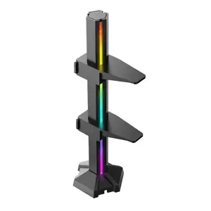 VGA Card Support Gelid ST-RGB-01 — adjustable RGB GPU brace, black